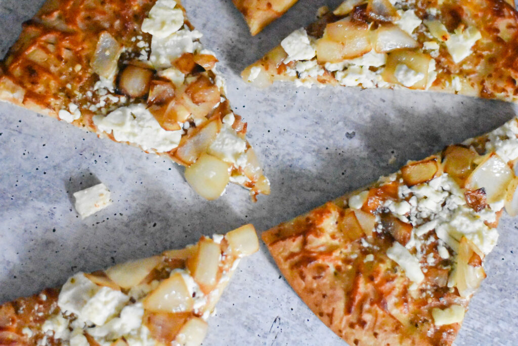 Onion-Feta Pizza